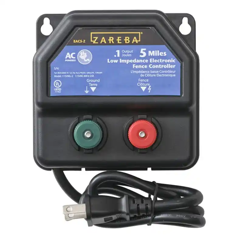 5-mile Ac Powered Low Impedance Electric Fence Energizer Model Ea5m-z