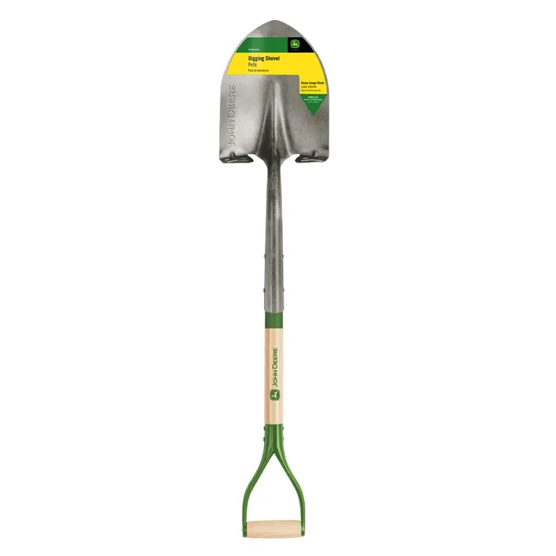 42 In. Steel Digging Shovel With Wood D-handle And Coated Blade