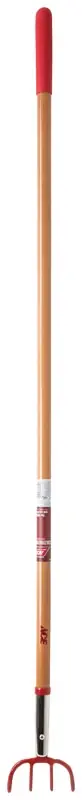 4 Tine Steel Cultivator 54 In. Wood Handle Model 70105