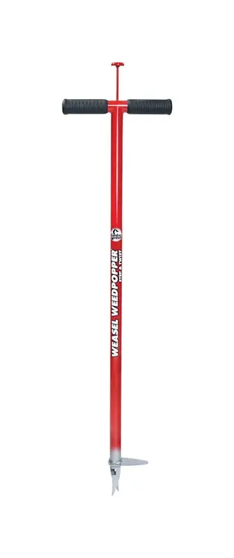 Garden Weasel Weedpopper Step And Twist 4-in Steel Multipurpose Garden Hand Tool