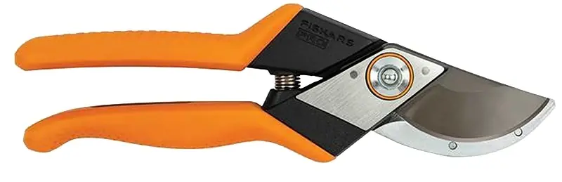 Fiskars Pro 1 In. Cutting Capacity High Carbon Steel Blade Pruner With Cast Aluminum Handle