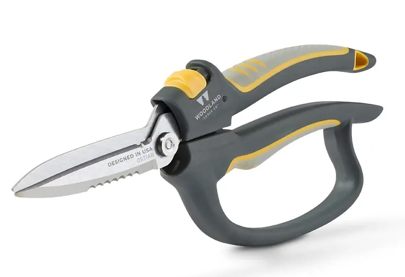 Utility Garden Snips, Comfort Grip