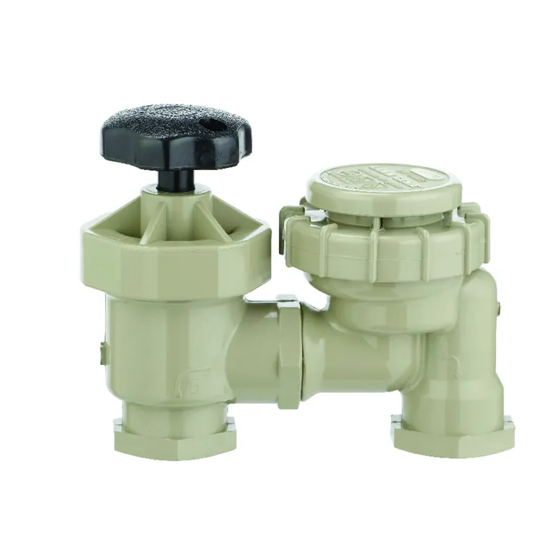 Underground Sprinkler Manual Anti-Siphon Valve, 3/4 In.