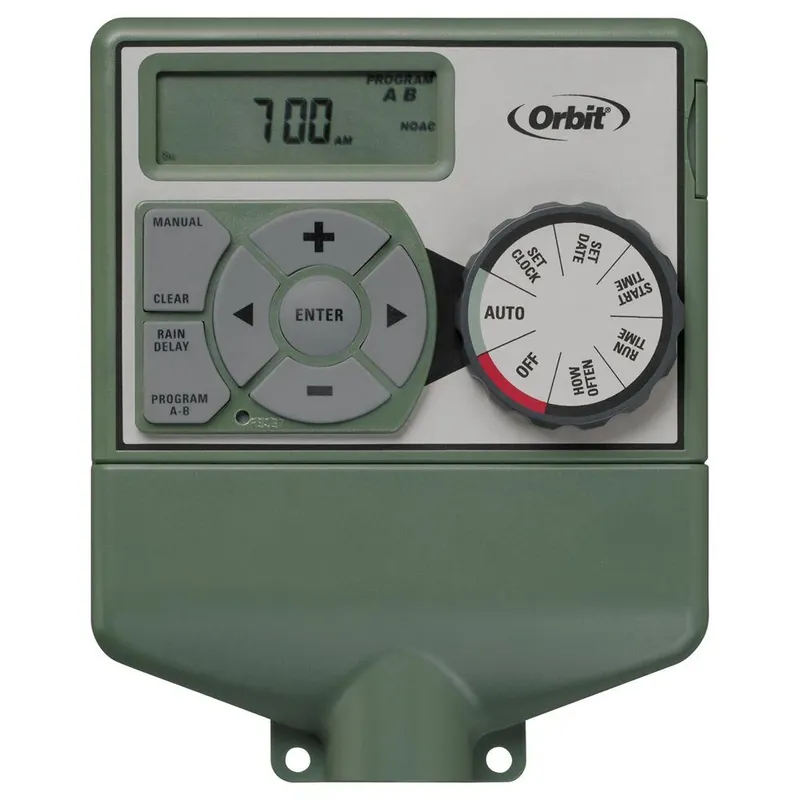 6-Station Easy-Dial Sprinkler Timer