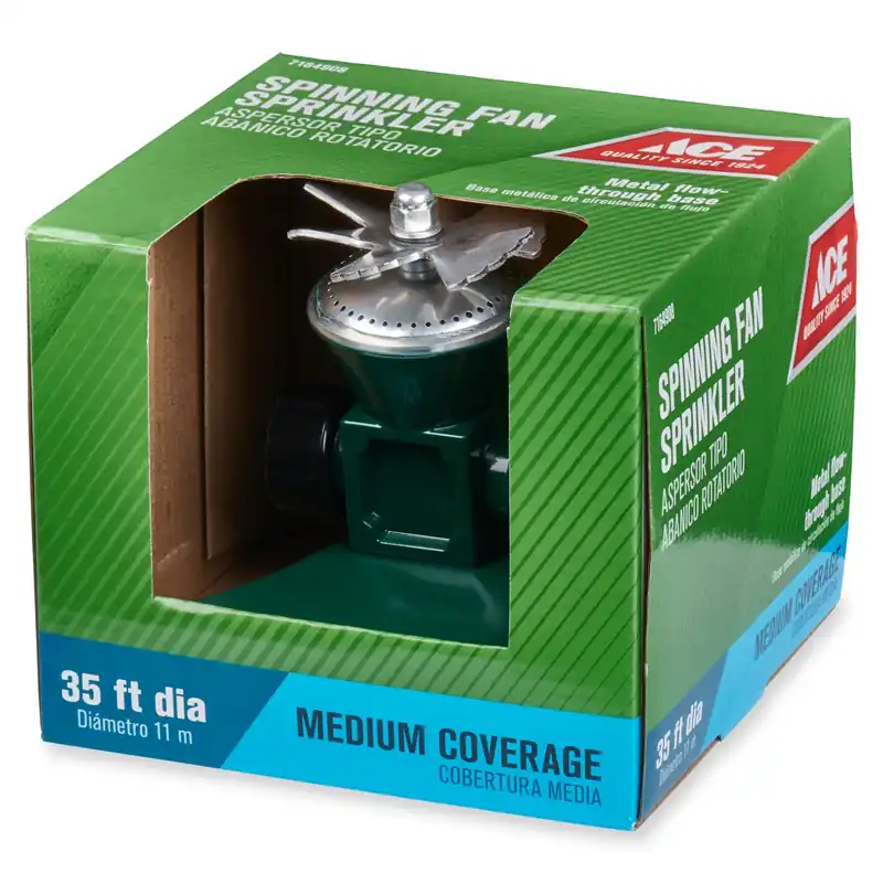 Ace Metal Sled Base Fan Sprinkler