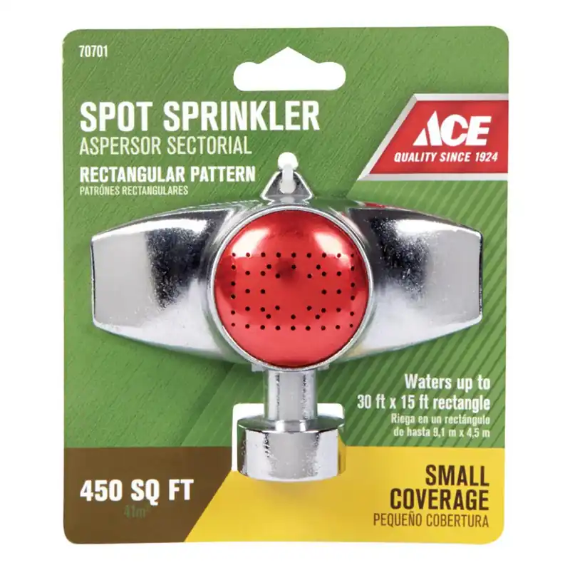 Ace Zinc Sled Base Spot Sprinkler 450 Sq. Ft.
