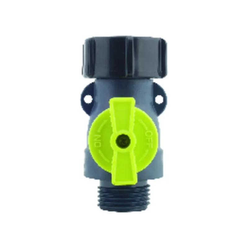 Plastic Threaded Male Hose Shut-off Valve - Model 335a For Efficient Water Control