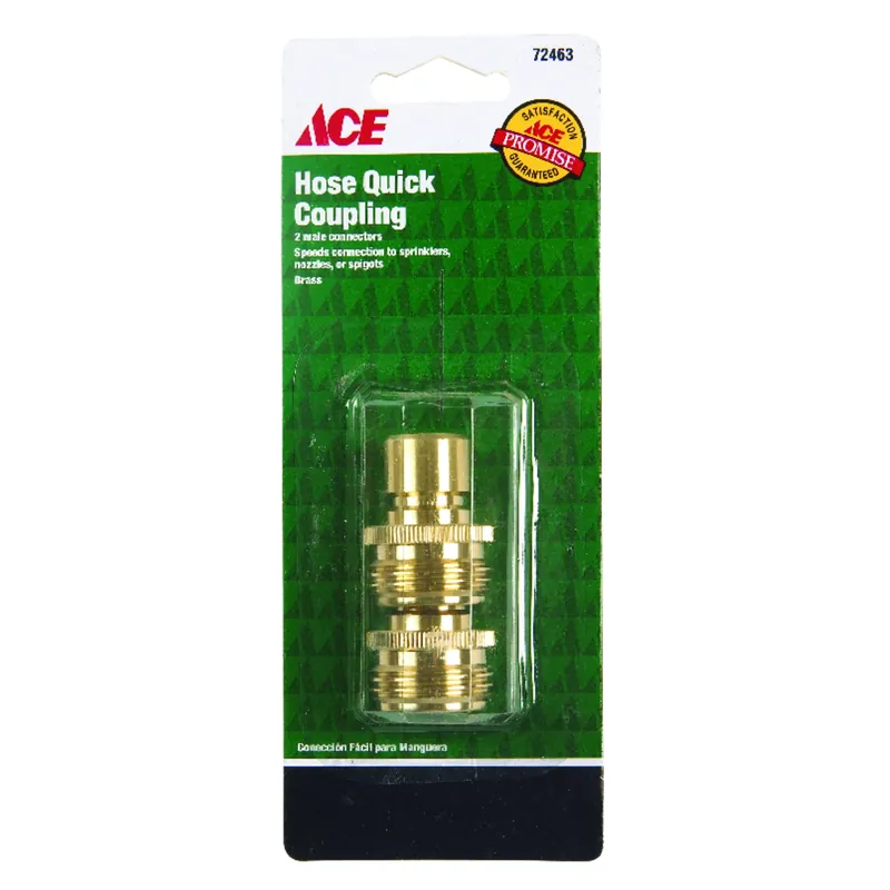 Brass Threaded Male Quick Connector Coupling - Gt1920a For Garden Hose