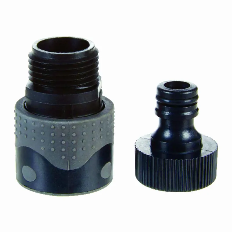 Plastic Female/male Quick Connector Faucet Set For Garden Hoses