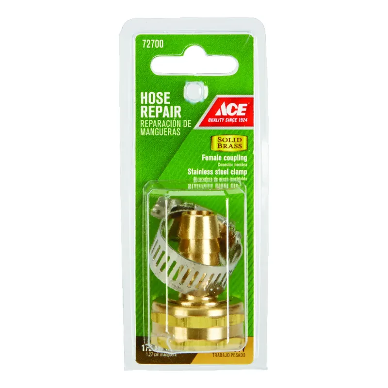 1/2 In. Hose Barb X 3/4 In. Fht Brass Threaded Female Hose Repair Gt3020a