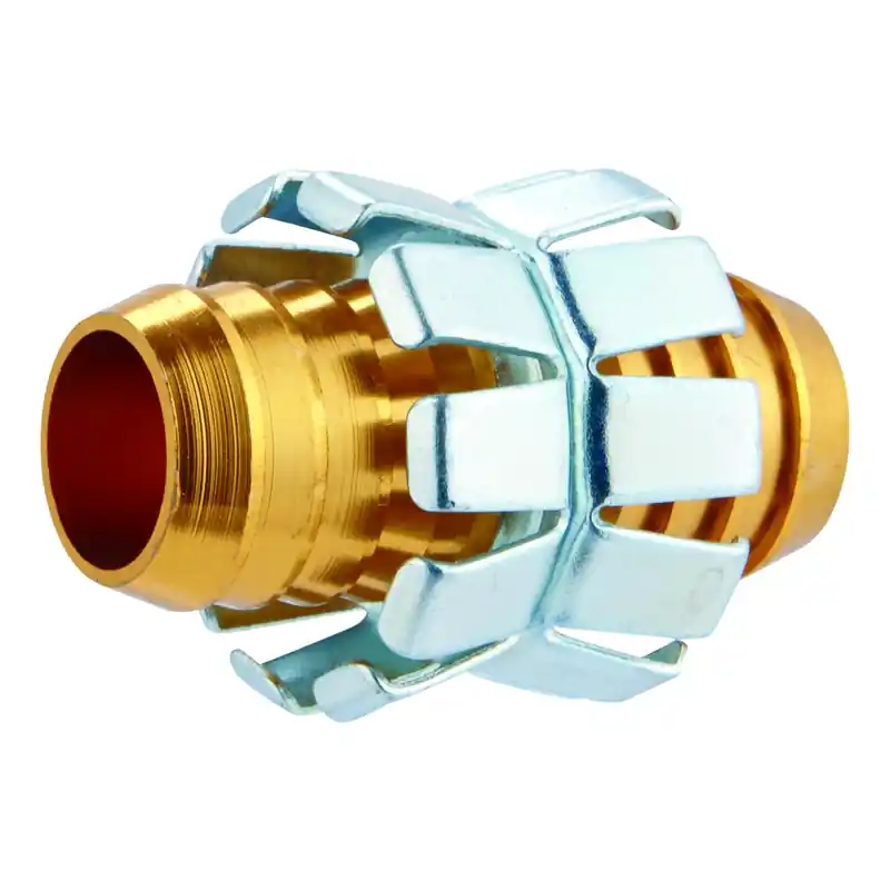 3/4 In. Aluminum Non-threaded Male Hose Mender Clamp For Garden Hose Repair