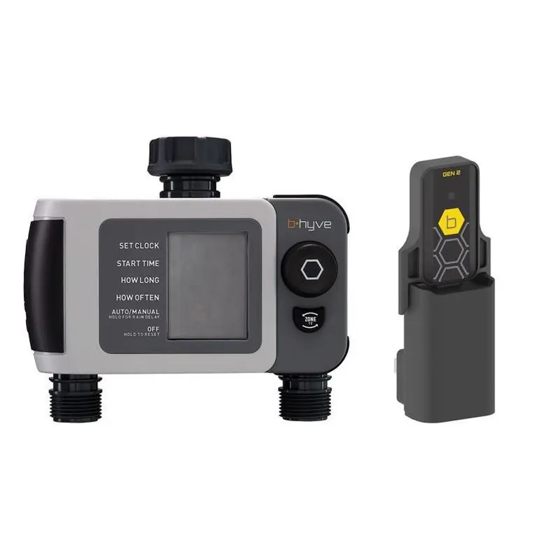 Orbit Byhve Smart 2‑Zone Wi‑Fi Hose Timer – Battery‑Powered & Programmable