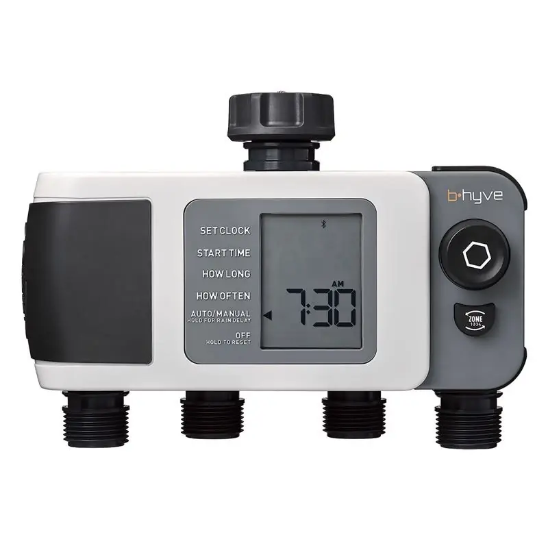Orbit B-hyve Programmable 4 Zone Battery-powered Sprinkler Timer