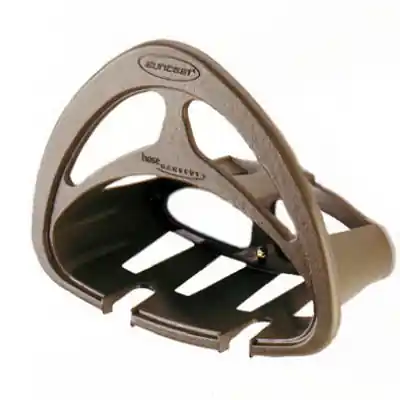 Wall-Mount Hose Hanger, Taupe, Holds 150 Ft. X 5/8 In. Hose