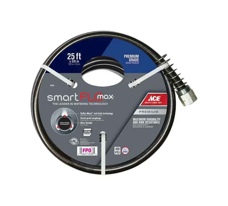 Smartflo 5/8 In. Diameter X 25 Ft. Length Premium Grade Garden Hose