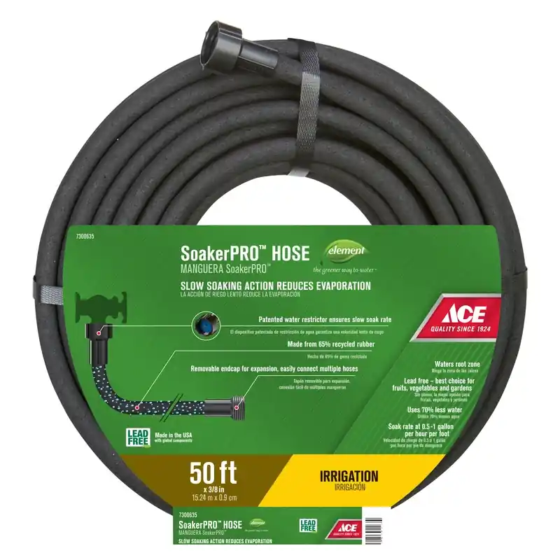 Soaker Pro 3/8 In. Diameter X 50 Ft. Length Medium Duty Soaker Hose Green