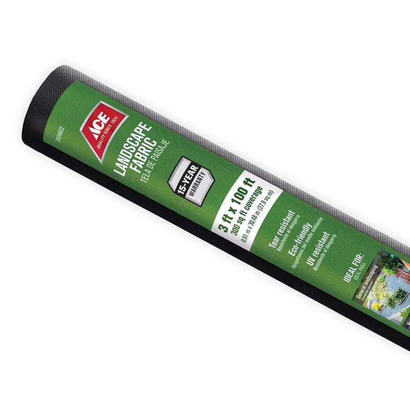 3 Ft. W X 100 Ft. L Durable Polypropylene Landscape Fabric For Weed Control