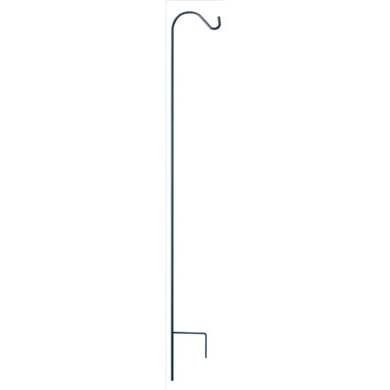 Living Accents Black Steel 84 Inch Shepherds Plant Hook
