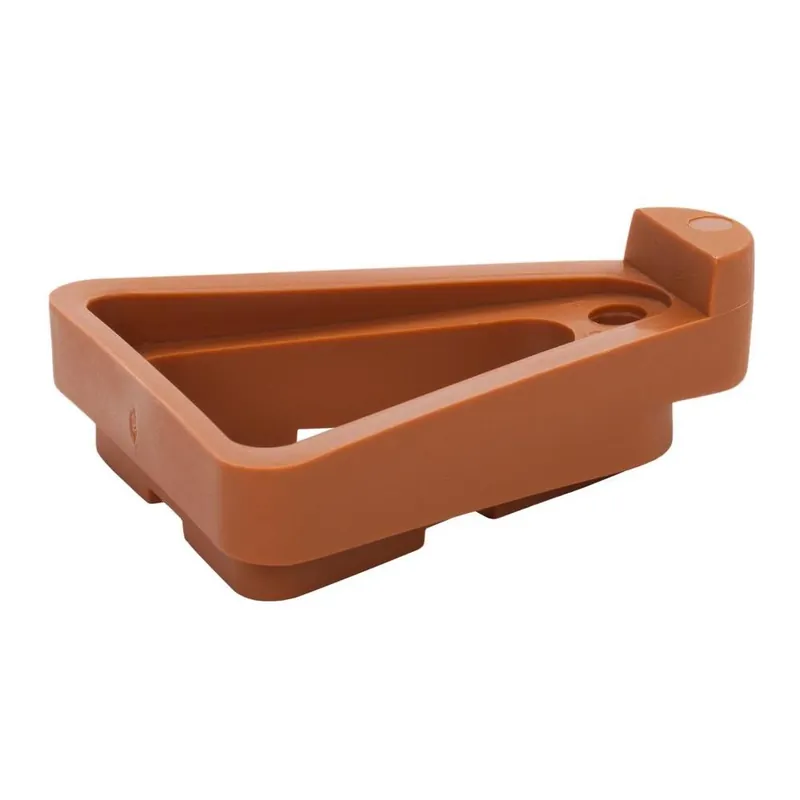 Pot Toes 0.5 In. H Gray Plastic Plant Stand