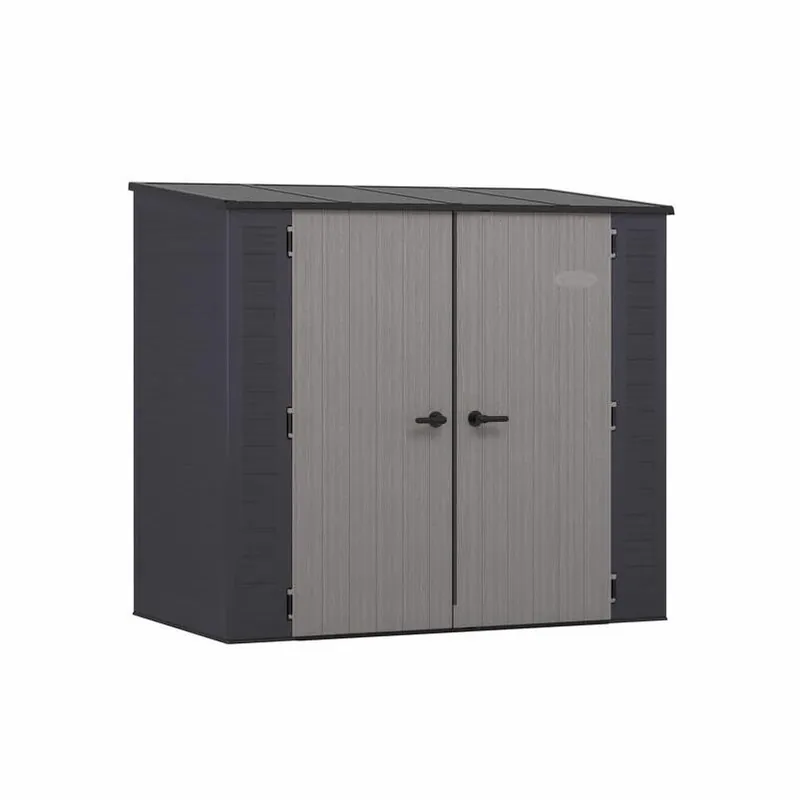 Suncast 7‑ft X 4‑ft Resin Outdoor Storage Shed With Included Floor Kit – Weather‑Resistant Garden Organizer