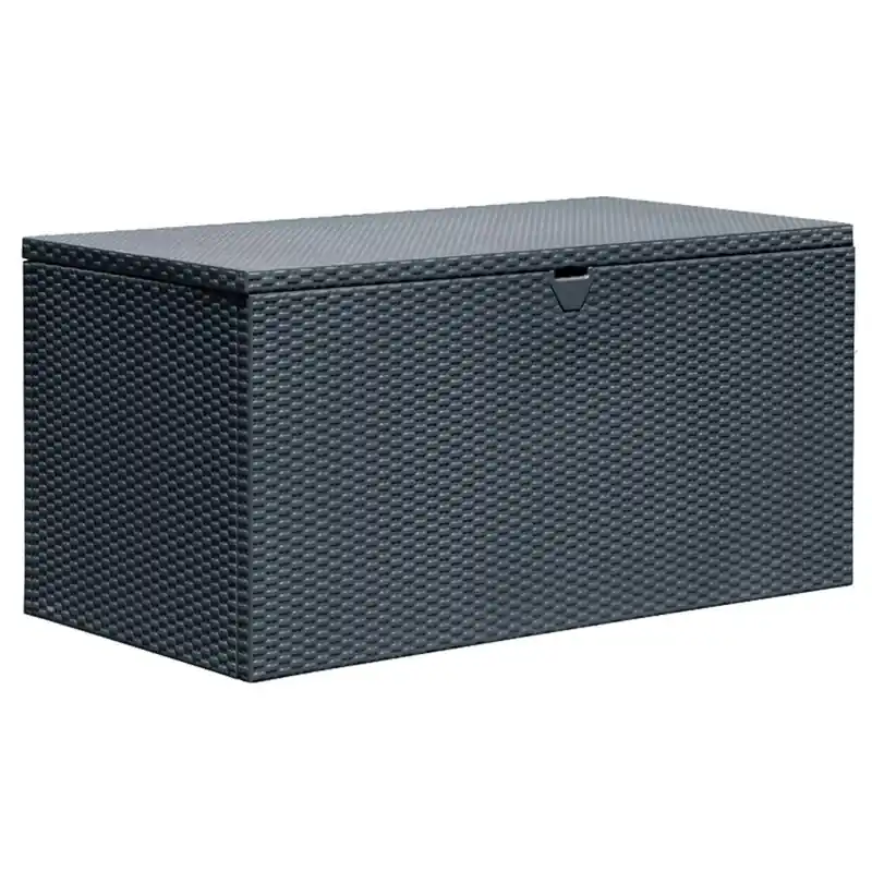 Spacemaker 54 In. W X 30 In. D Charcoal Steel Deck Box 134 Gallon