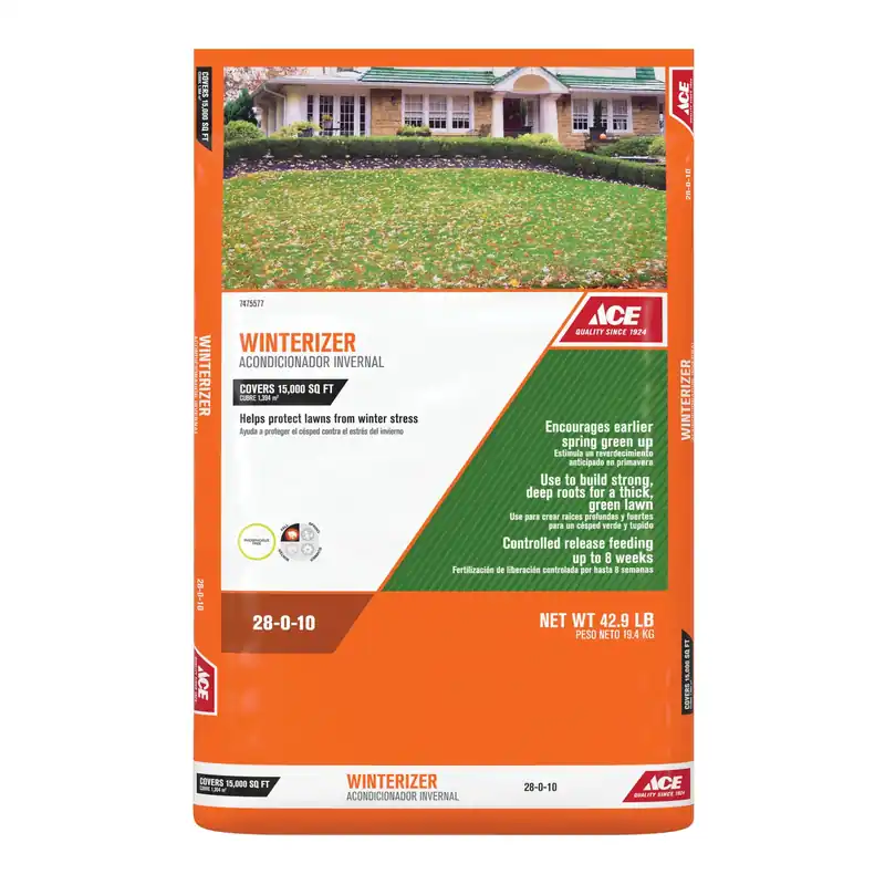 28-0-10 Winterizer All-purpose Lawn Fertilizer For All Grass Types, 15000 Sq Ft