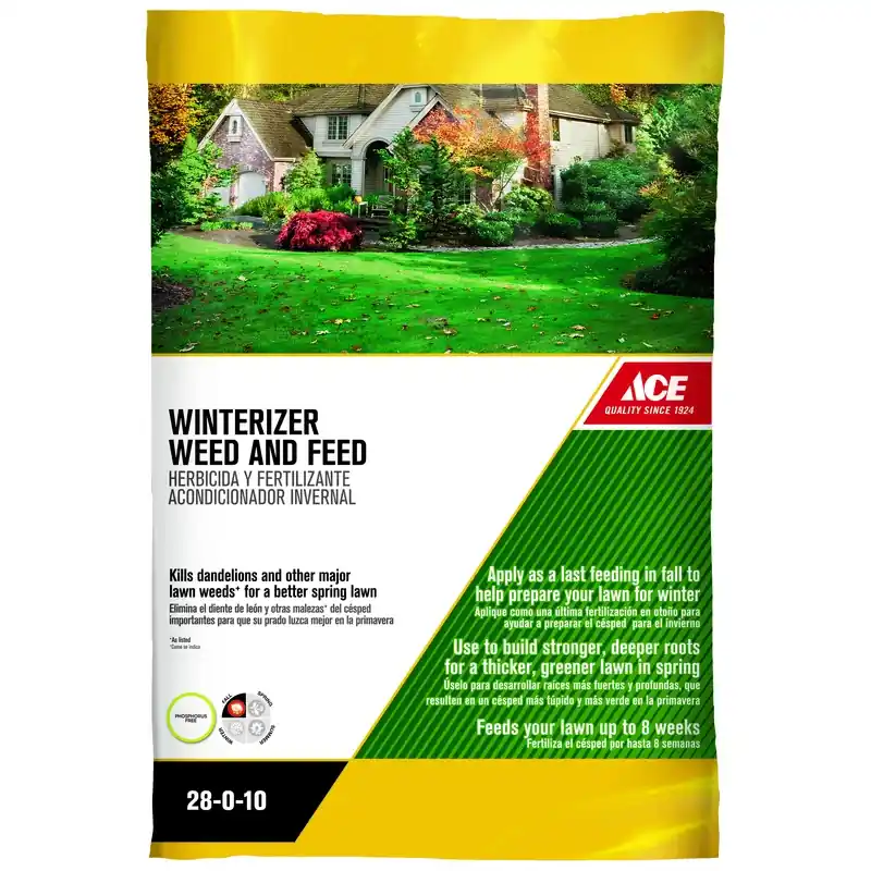 28-0-10 Winterizer Weed And Feed For Mixed Lawns 14.6 Lb. 5000 Sq. Ft.