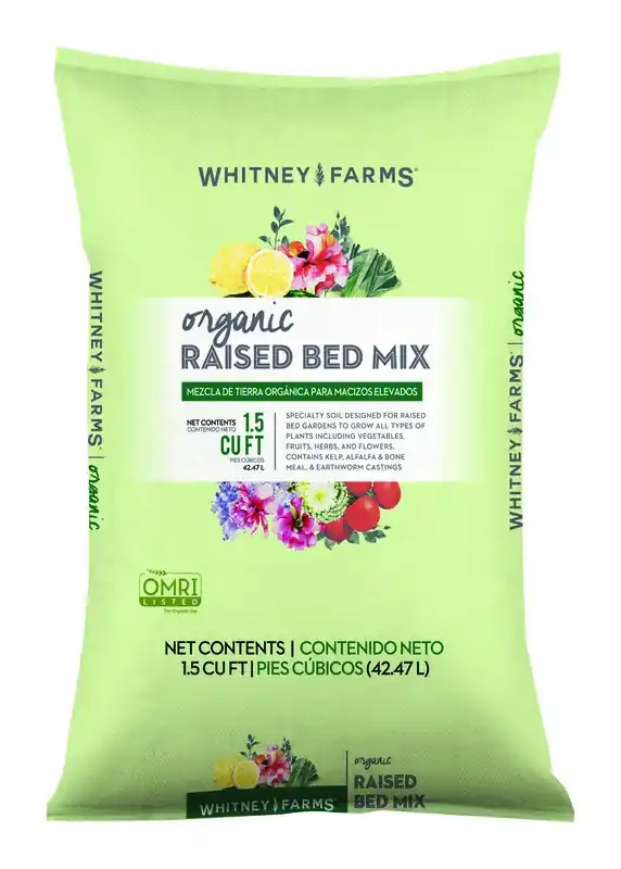 Organic Fruit And Vegetable Raised Bed Mix 1.5 Cubic Feet