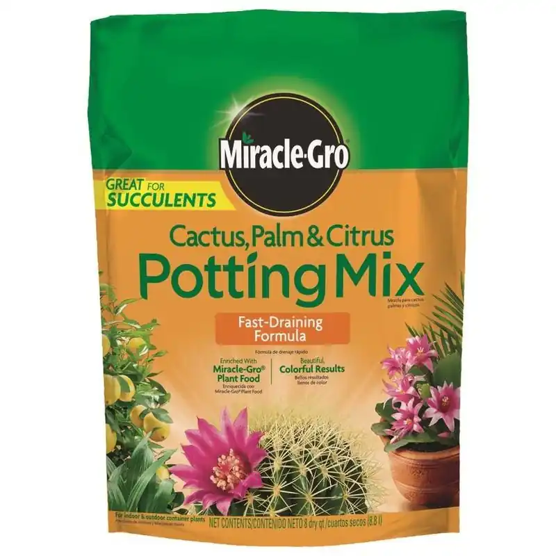 Miracle‑Gro 8‑Quart Premium Potting Mix – All‑Purpose Garden Soil