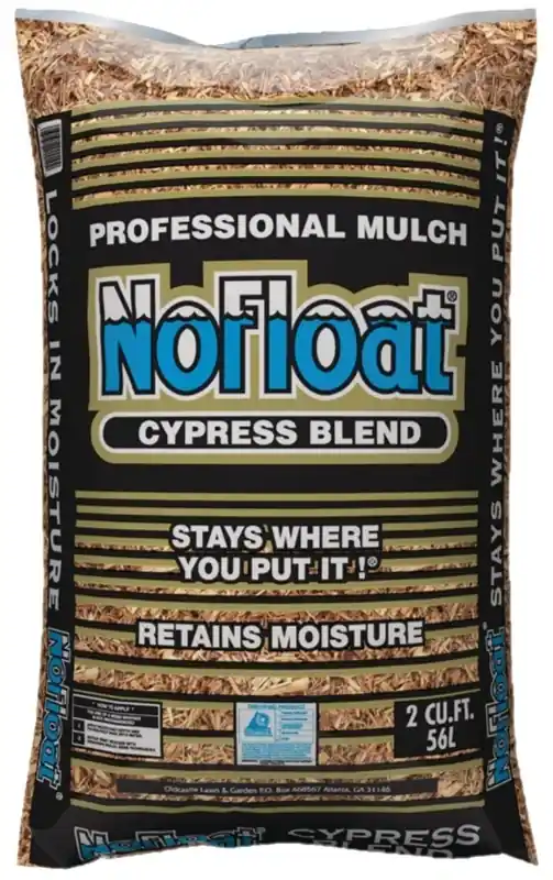 No Float Cypress Mulch, 2-Cu. Ft.