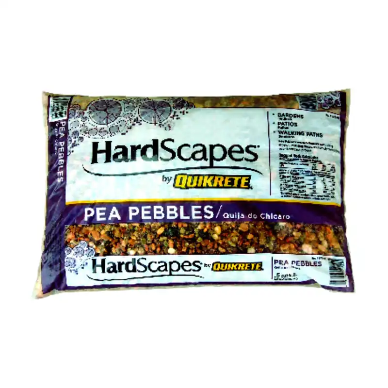 Quikrete HardScapes Assorted Decorative Pebble Pea Pebbles 0.5 Cu Ft 50 Lb