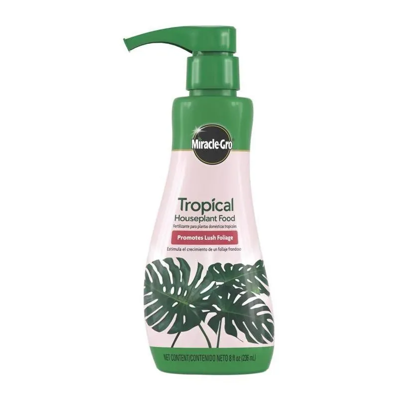 Miracle-Gro Tropical Liquid Plant Food – 8 oz Nutrient Boost
