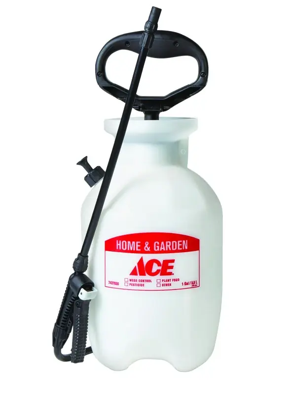 1 Gallon Adjustable Spray Tip Lawn And Garden Sprayer With Anti-clog Filter