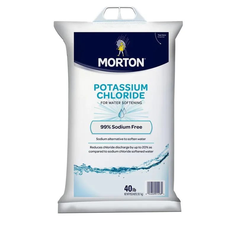Water Softening Pellets, Potassium Chloride, 40 Lbs.