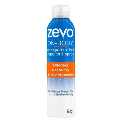 Spray On Mosquito & Tick Repellent, 6 Oz. Aerosol