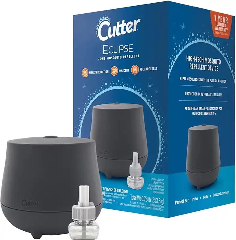 Eclipse Hg-97030 Mosquito Repellent Outdoor Device With Usb Charging And 40 Hour Refill