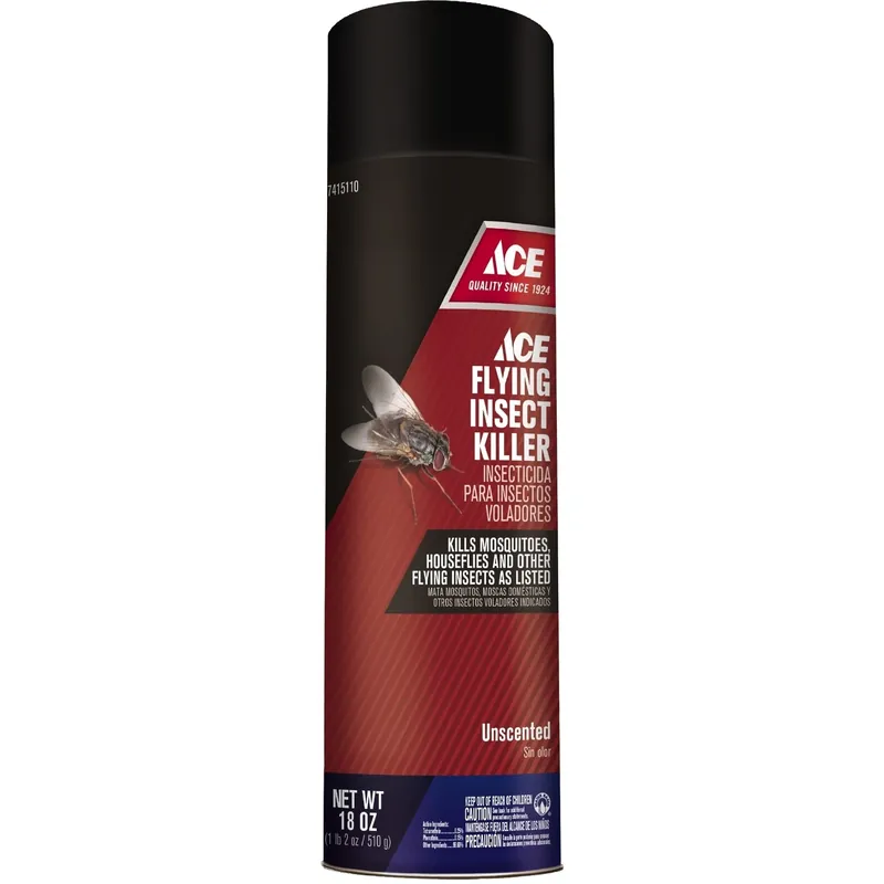 Flying Insect Killer Liquid 18 Oz - Unscented Formula For Household Pest Control