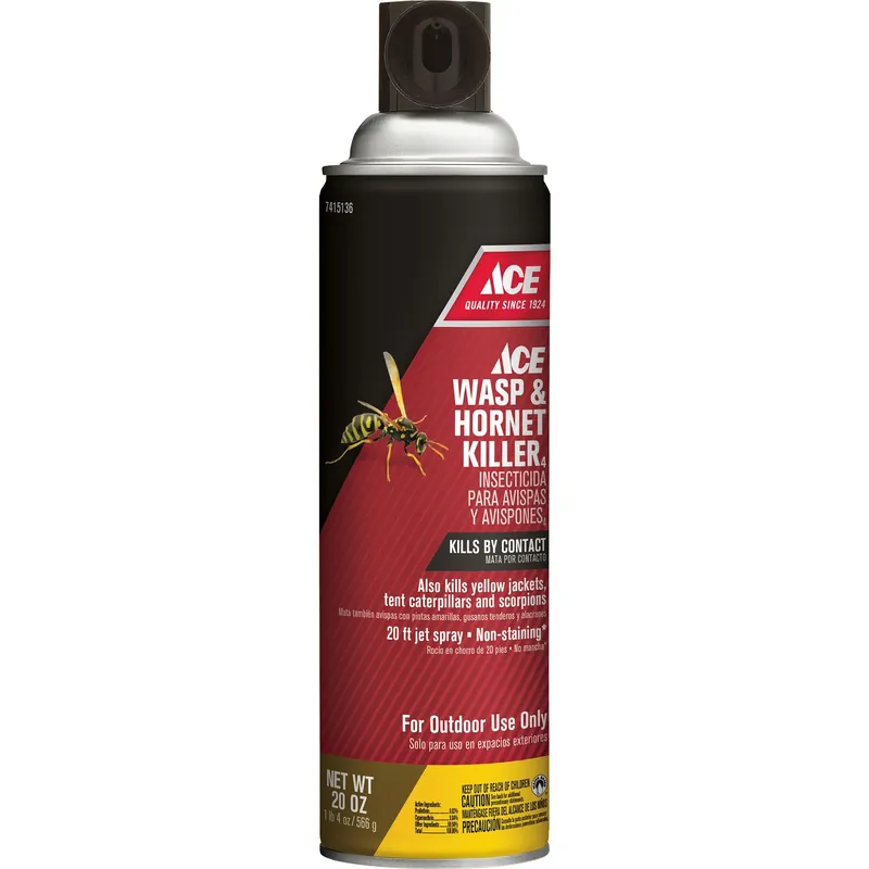 Wasp And Hornet Killer Liquid 20 Oz With 20 Foot Jet Spray