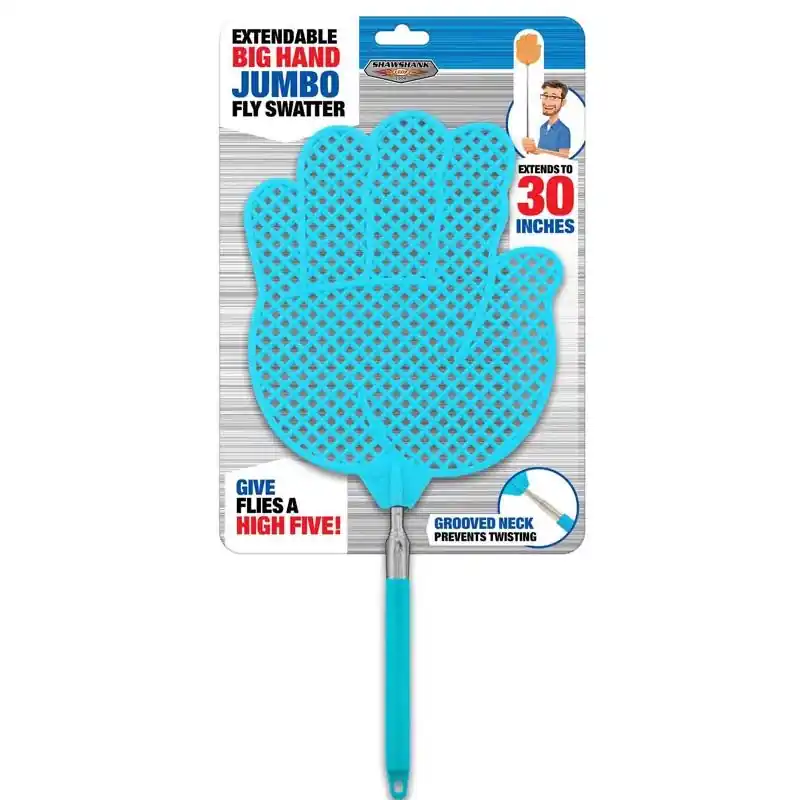 Assorted Plastic Expandable Fly Swatter - 14.35 In Length