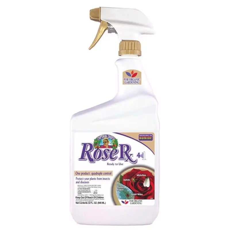 Captain Jack‘s Rose Rx Insect & Disease Spray, 1 Qt.