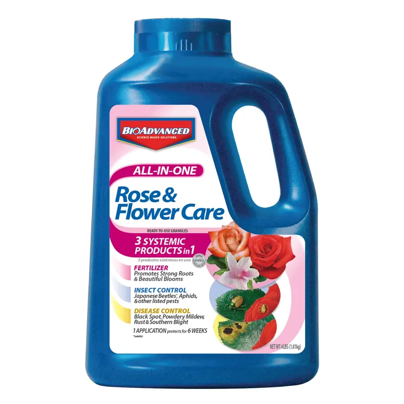All-in-one 4 Lb. Granules Rose & Flower Care With Insect Control