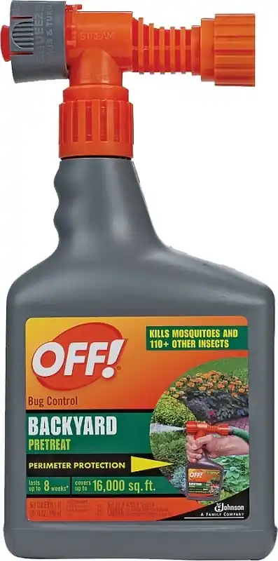 Backyard Mosquito Repellent, Hose End, Covers 16,000-Sq. Ft.