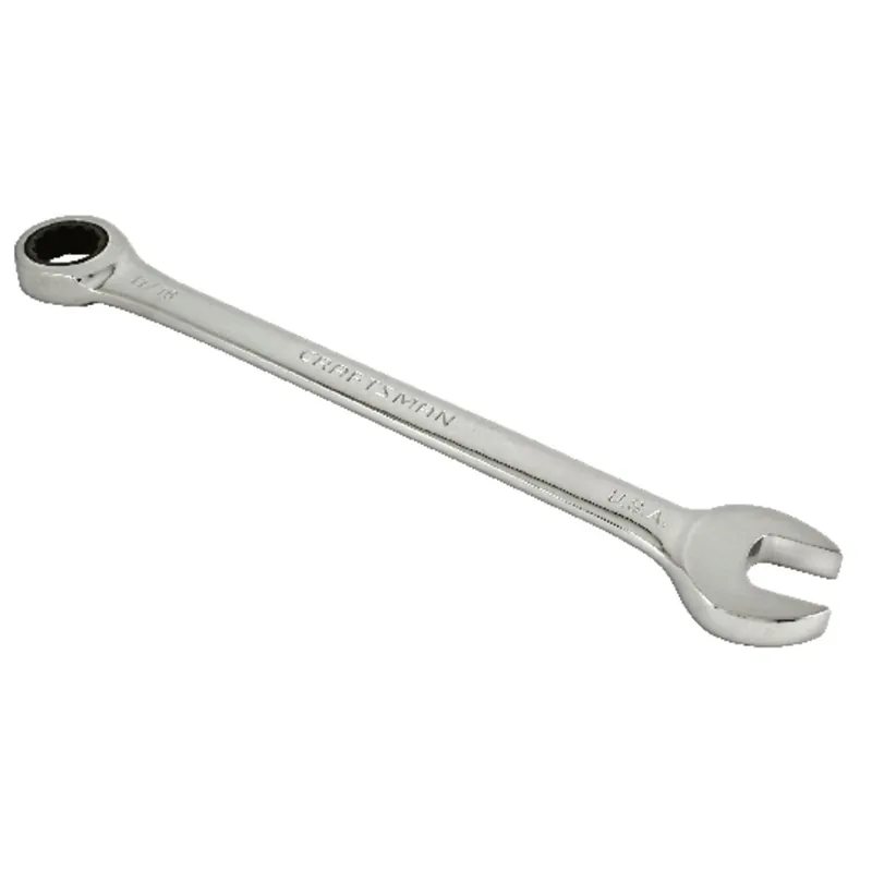 Craftsman 11/16 In. 12 Point Sae Combo Ratcheting Wrench 8.7 In. Length