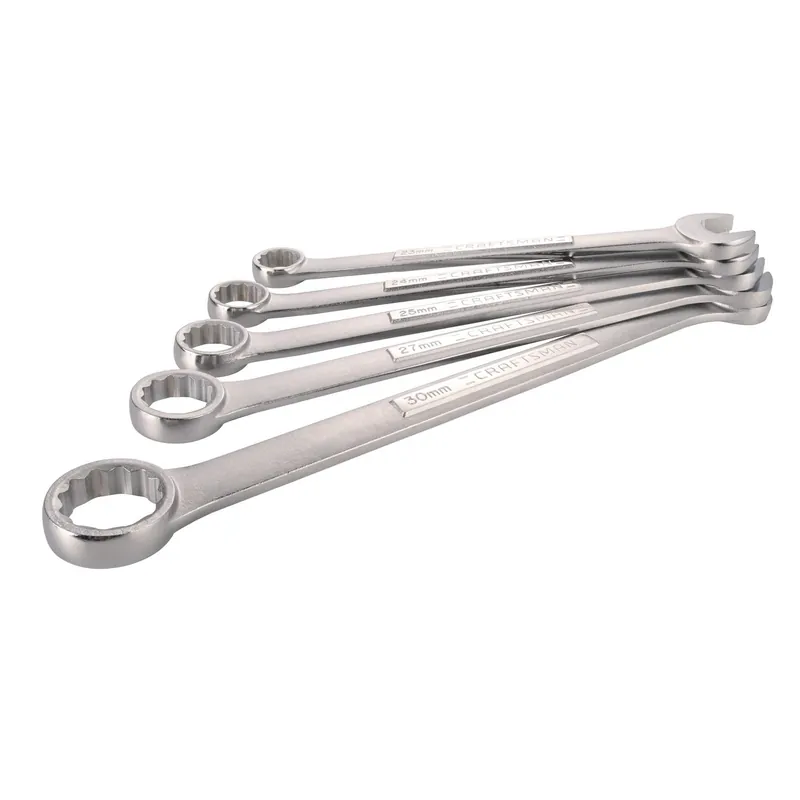 Craftsman 5 Piece 12 Point Metric Jumbo Combination Wrench Set