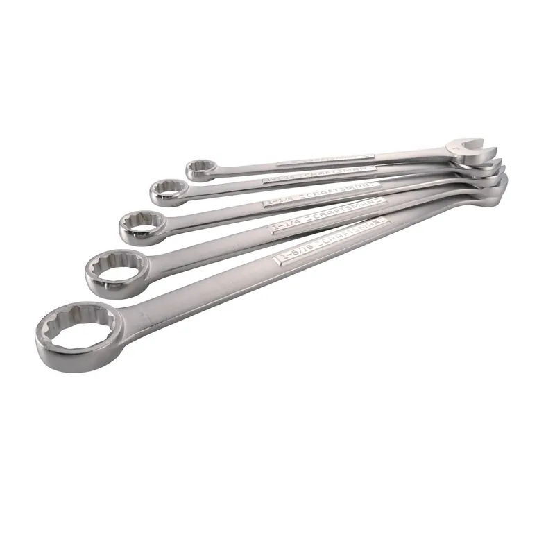 Craftsman 5 Piece Sae Jumbo 12 Point Combination Wrench Set