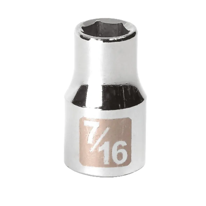 Craftsman 7/16 In. X 1/2 In. Drive Sae 6 Point Standard Socket