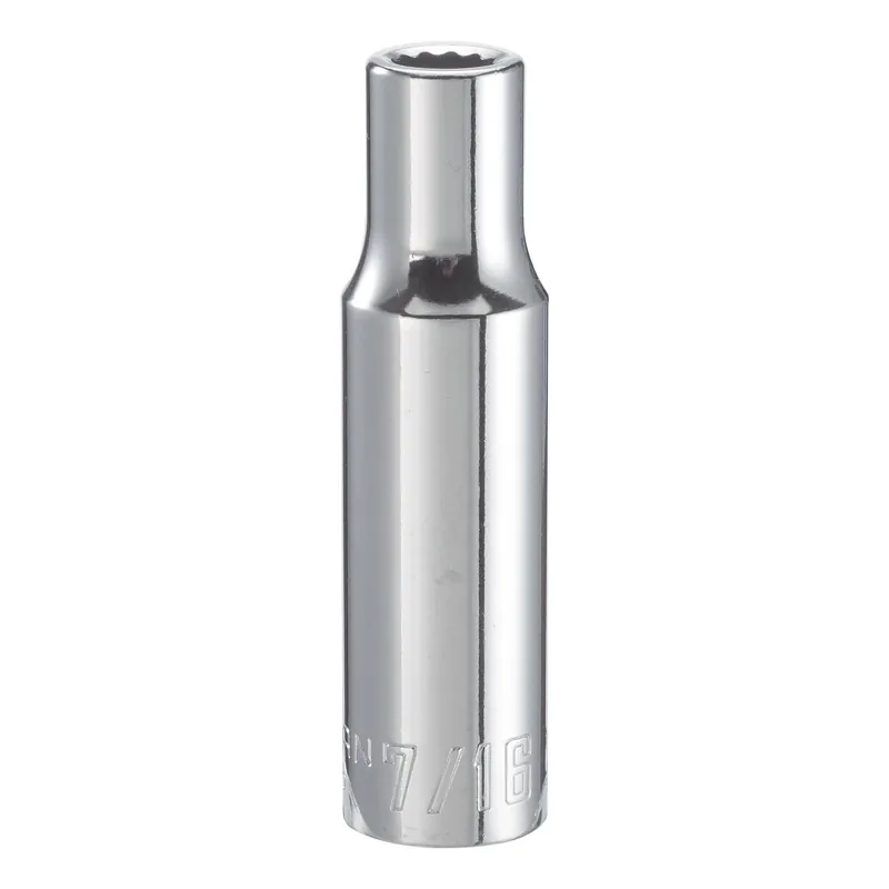 Craftsman 7/16 In. X 1/2 In. Drive Sae 12 Point Deep Socket
