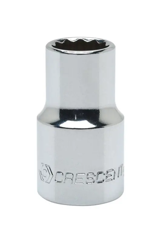 17 Mm X 1/2 In. Drive Metric 12 Point Standard Socket