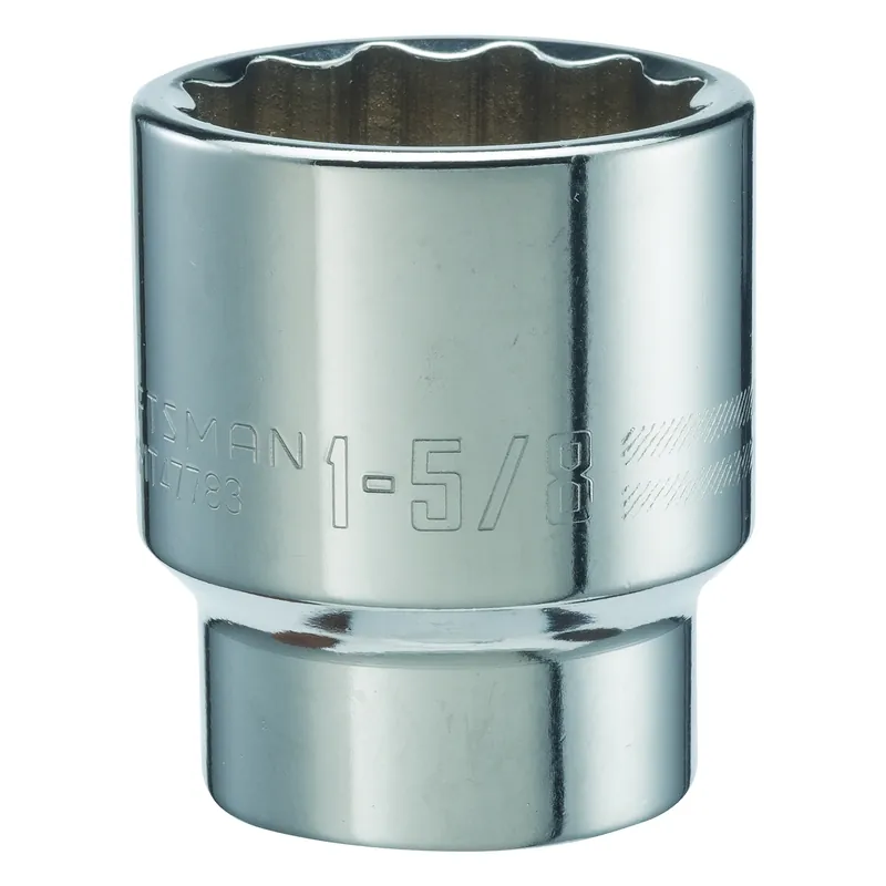 1-5/8 In. X 3/4 In. Drive Sae 12 Point Standard Socket