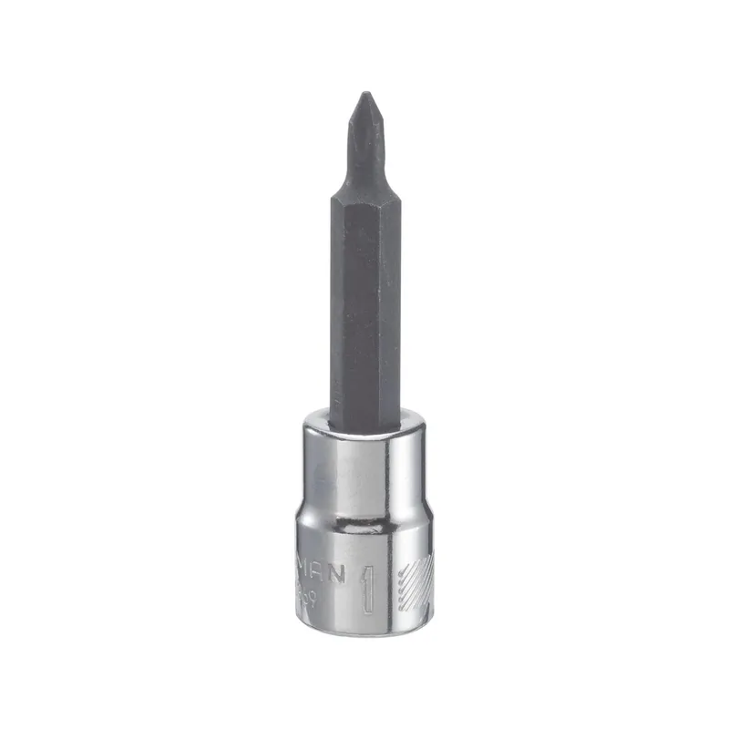 Craftsman 3/8 Inch Drive Phillips 1 Bit Socket Chrome Finish